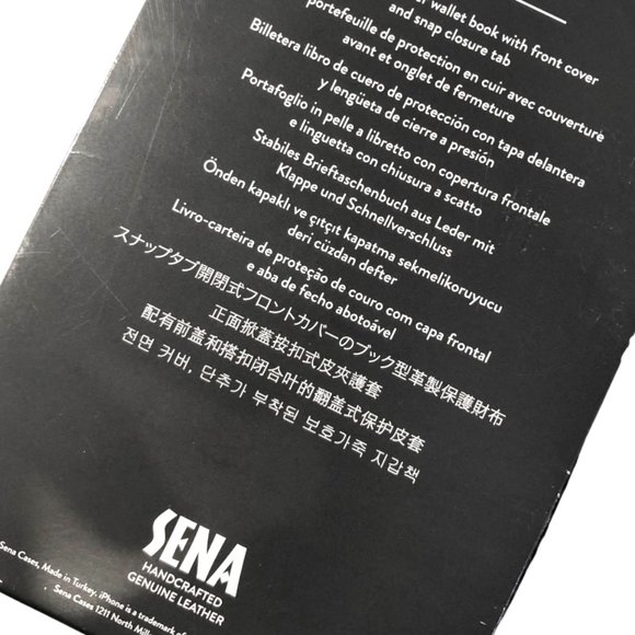 BNIB - Handcrafted Leather iPhone 6 Plus Case - Picture 5 of 5